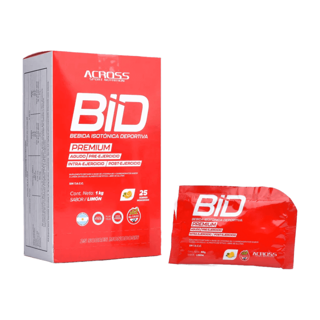Bebida Isotonica BID Monodosis Across