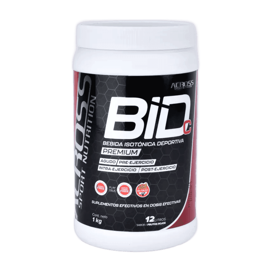 Bebida Isotonica con Cafeina Across - BIDc