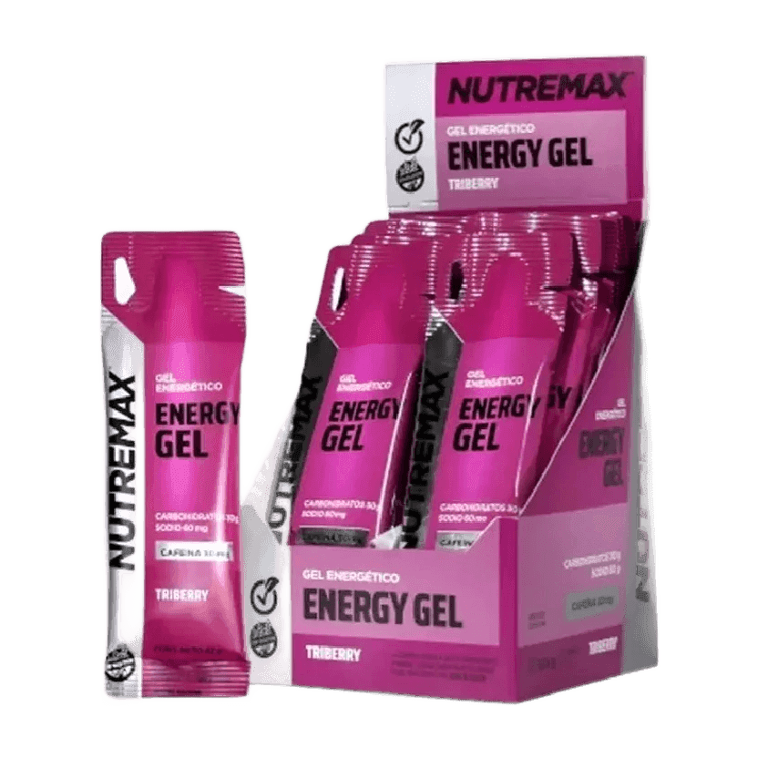 Energy Gel Caja 12 Sobres Con Cafeina 42g Nutremax - (copia)