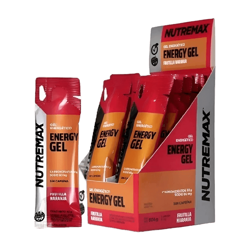 Energy Gel Caja 12 Sobres Sin Cafeina 42g Nutremax