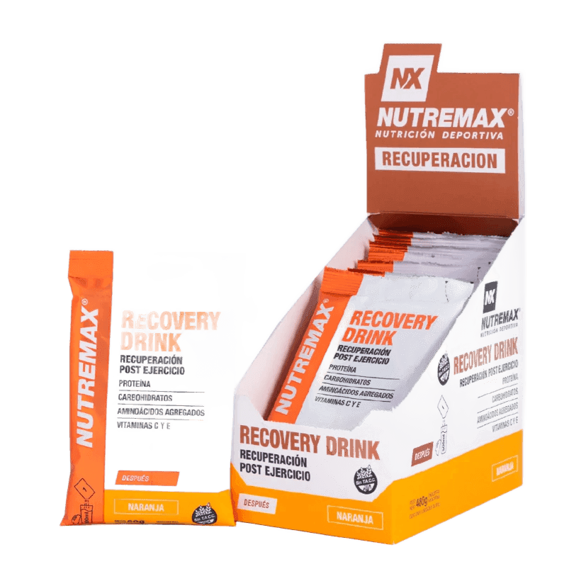 RECOVERY DRINK MONODOSIS 10 SOBRES - NUTREMAX